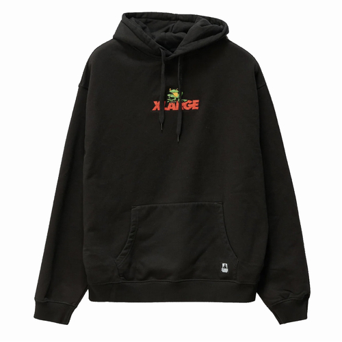 X-Large Brand Frog Black Hoodie