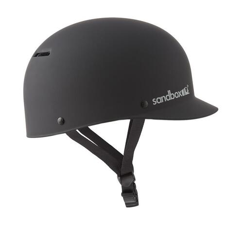 Sandbox Low Rider Classic 2.0 Matte Black Mens Skate Snowboard Helmet [Size: Small]